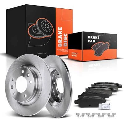 Rotor de freno de disco trasero y pastillas de freno de cerámica para Mazda 6 2006-2013 Ford Mercury Foto 1 de 4