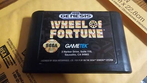 Genesis Games: Wheel of Fortune (Sega Genesis, 1992) Game Show Game - Picture 1 of 2