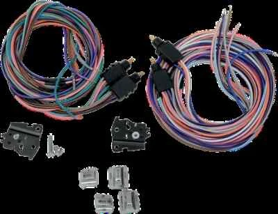 DS Chrome Handlebar Radio Cruise Switch Kit Wire Leads Road Glide Ultra 11-13 Foto 1 de 3