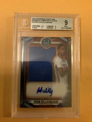 2023-24 Bowman Best U #pjrrd Rob Dillingham Auto And Jumbo Relic - Image 1 of 4
