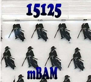 100 CONFEZIONI BLACK SAMURAI 15125 Apple Sacchetti Zip 1,5x1,25" Mini Borse - Foto 1 di 12