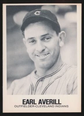 1979 TCMA Renata Galasso #79 Earl Averill, Cleveland Indians, HOF. - Image 1 of 2