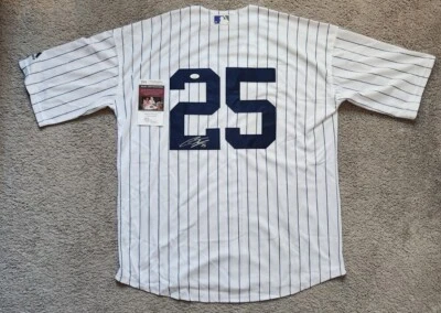 Detroit Tigers Yankees GLEYBER TORRES Signed Autographed Jersey size XL JSA COA  - Image 1 of 4