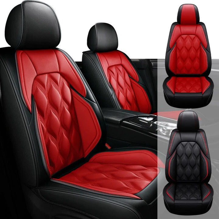 Full Set Car 5 Seat Covers PU Leather For Infiniti QX30 2017-2019 Protector Pad Foto 1 de 1