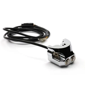 1" Handlebar Switch Air Ride Suspension Control Kit for Dyna V-Rod Sportster - Picture 1 of 9