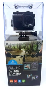 Goodmans Full Hd Action Camera Dual Screen Waterproof Wide A Self Timer 1080p - Picture 1 of 4