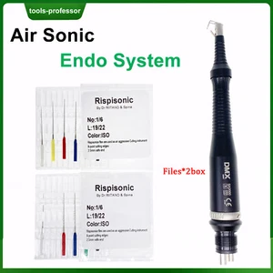 Dental Super Sonic Air Driven Endodontic System Endo Handpiece +Endo File Needle - Picture 1 of 32