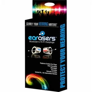 Earasers Musician's Hi-Fi Earplugs Large - Picture 1 of 4