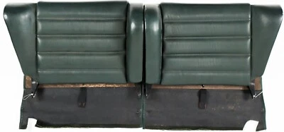 1975-1989 Porsche 911 930 Turbo 3.0l/3.3l задние сиденья спинки зеленая кожа OEM - Изображение 1 из 2
