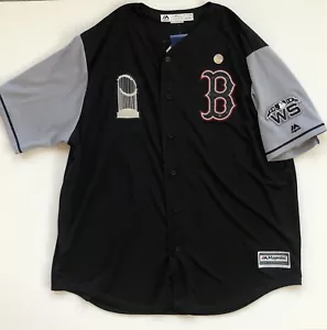 Boston Red Sox 2018 World Series Champions Authentic CB Fashion Jersey Men's 2XL - Picture 1 of 5