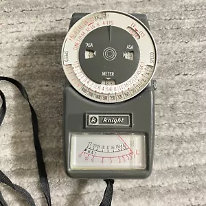 Vintage Knight Belichtungsmesser Modell KG-275 mit neuen Batterien Allied Radio - Chicago - Bild 1 von 12