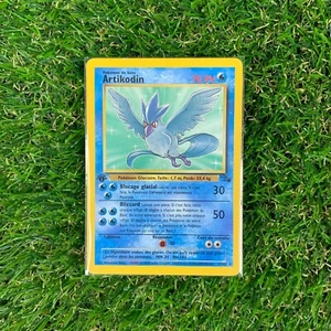 ARTIKODIN (Articuno)17/62 - First edition- FOSSIL - Pokémon French non holo LP - Picture 1 of 7