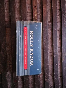 Vintage Rolls Razor in Original Case Made in England Shaving Strop Blade - Picture 1 of 6