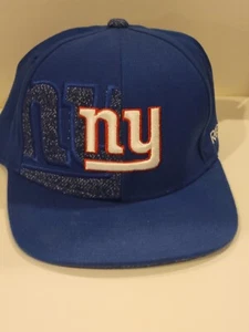 New York Giants dual threat blue Reebok NFL Equipment FitMax 70 L/XL Hat/Cap - Picture 1 of 8