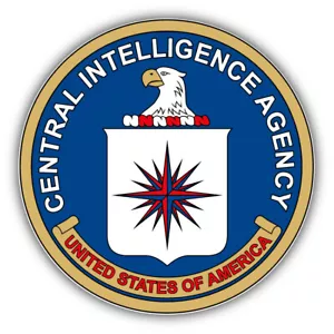 "Decalcomania adesivo paraurti auto sigillo CIA - ""TAGLIE""" - Foto 1 di 1
