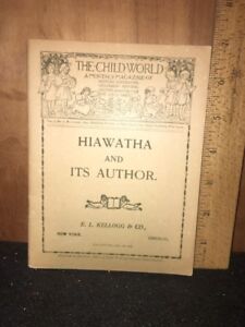 1947 The Child World monthly magazine. The Story Of Hiawatha, Short Stories.