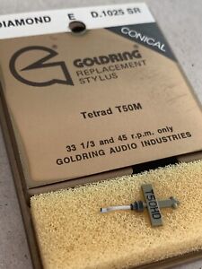 GOLDRING D 1025 SR LP Turntable Stylus FOR Tetrad T50M
