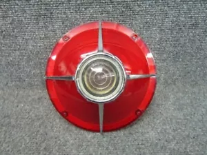 1963 Ford Galaxie 500 Tail Light Lens With Chrome Trim - NORS - Picture 1 of 12