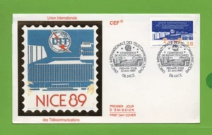 FDC 1989 - Union International Of Telecom - Nice 89 ( Ref. 9047) - Picture 1 of 2