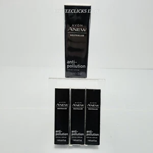 LOT OF 4 ( 1 1oz & 3 .23 oz ) Avon ANEW Neutralize Anti-Pollution Serum Sealed - Picture 1 of 5
