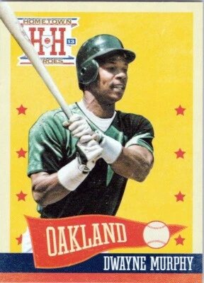 2013 Hometown Heroes #110 Dwayne Murphy Oakland Athletics - Image 1 of 2
