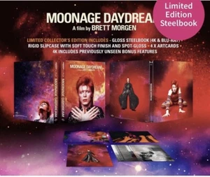 Moonage Daydream (4K UHD + Blu-ray Steelbook) Neue Sammleredition - HAND - Bild 1 von 10