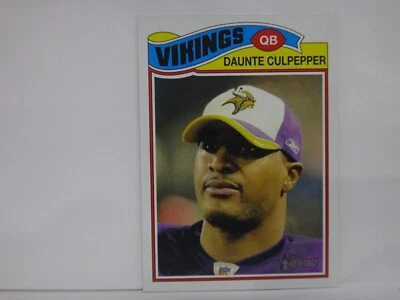 2005 Topps Heritage Daunte Culpepper #26 - Image 1 of 2