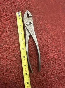Vintage CeeTee Co. Crescent USA 8" Slip Joint Pliers - Picture 1 of 8
