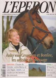 L EPERON N° 189 ELEVAGE DE B'NEVILLE / NAKY VAN GRUNSVEN / TENUES DE CONCOURS - Picture 1 of 1