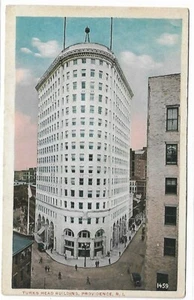 VTG Postcard - Turks Head Building - Providence, RI - Picture 1 of 2