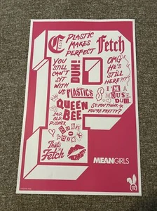 Mean Girls Movie Poster 11x17 Promo - Picture 1 of 2