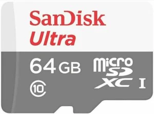 64GB SanDisk Ultra micro SD SDXC UHS-I Mobile Memory Card 80MB/s TF Class 10 - Picture 1 of 3