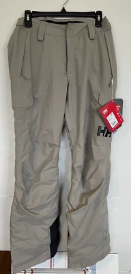 HELLY HANSEN SWITCH CARGO 绝缘雪裤 TAUPE 女式 M 码全新 — 第 1/4 张图片