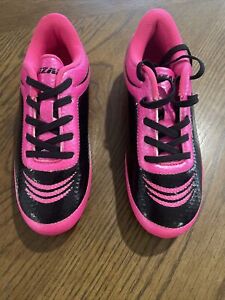 Very Good! Vizari Cleats - Girls Pink & Black - Size 2Y - Style # 93344 - CLEAN!