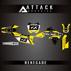 Attack Graphics Custom Renegade Complete Bike Graphics Kit For Suzuki Rmz250