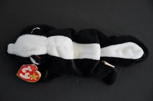 Vintage 1995 Ty Beanie Babys Stinky das Stinktier 10 Zoll Sitzsack Plüsch - Bild 1 von 3