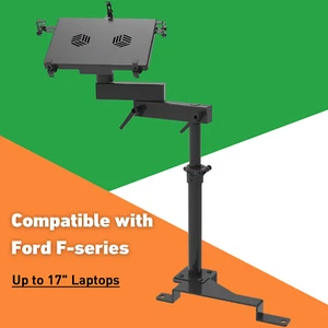 Vehicle Laptop (Up to 17") Mount for Ford F150 250 350 Truck Laptop Stand Holder - Picture 1 of 23