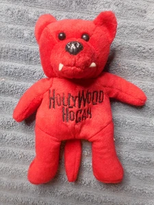 1999 Racing Champions WCW Nitros Bears & Wolves Hollywood Hulk Hogan Beanie Baby - Foto 1 di 8