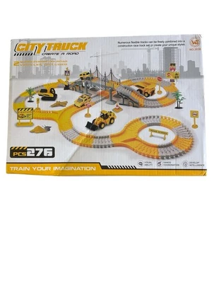 Nwt Create A Road Flexible Track Set Construction Edition - Image 1 of 2