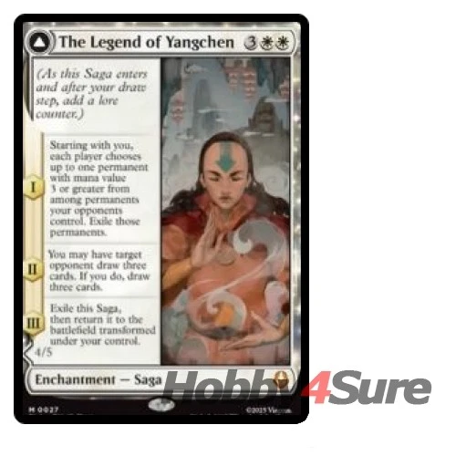 The Legend Of Yangchen M/NM Magic: The Gathering MTG Avatar: The Last Airbender - Image 1 of 1