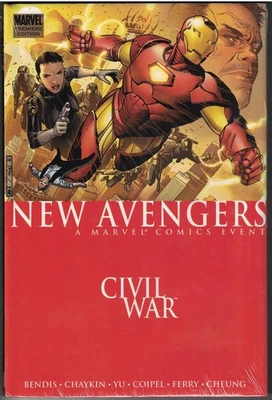 NEW AVENGERS (2005) Vol 5 Civil War HC Hardcover $19.99srp Bendis SEALED NEW NM - Image 1 of 2
