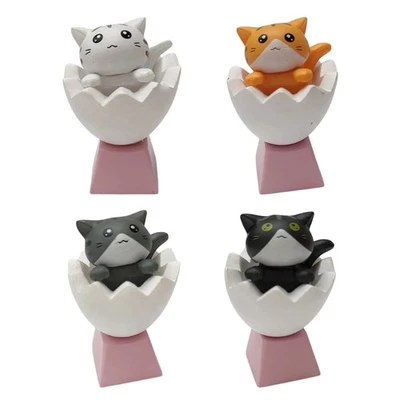 Unique Kitten Keycap Office Gaming Gift Customizable Keyboards Companion - Image 1 of 4