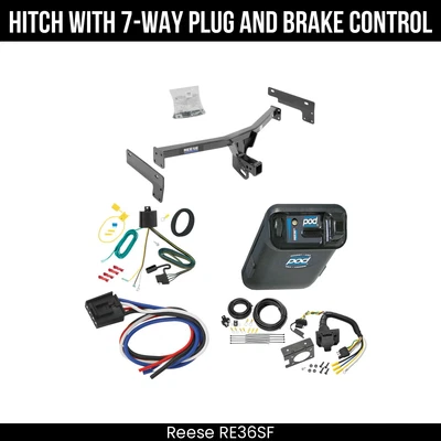 Control de freno Reese Hitch TowPKG para receptor de 2" clase 3 15-19 Lincoln MKC 44756 Foto 1 de 4