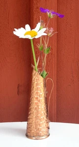 Vintage Swedish copper bud vase - Picture 1 of 7