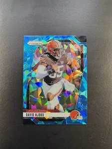 David Njoku - Blue Ice Prizm 01/99 - First on the print - 2024 Panini Prizm - Picture 1 of 4