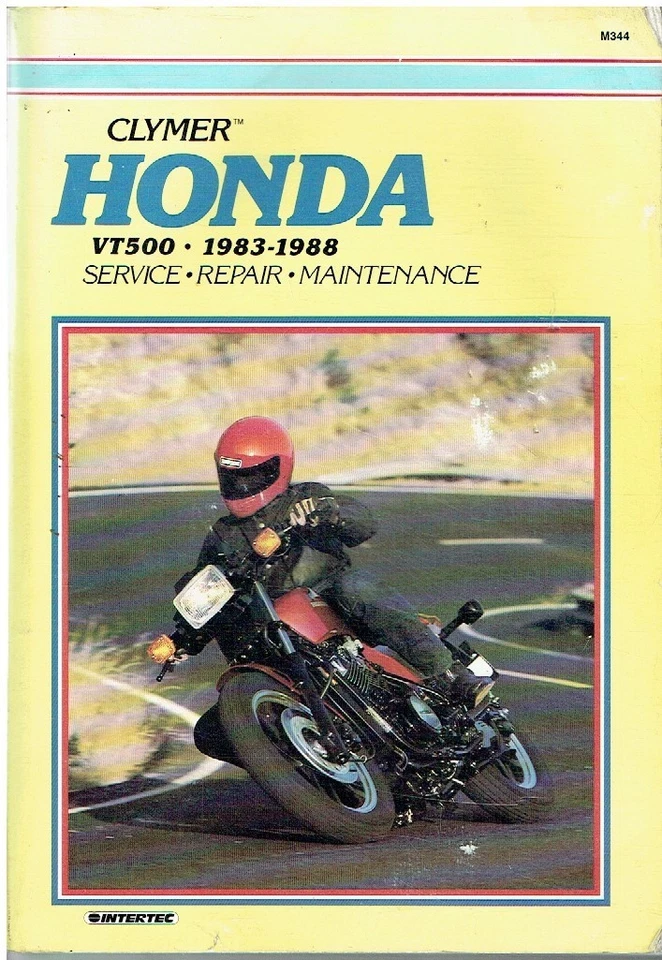 HONDA VT500FT ASCOT , VT500C SHADOW & VT500E EURO SPORT (1983-88) REPAIR MANUAL - Image 1 of 1