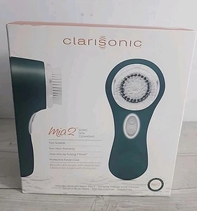 Clarisonic Mia 2 Acoustic Wave Facial Skin Cleansing Brush (Green) *NO Gel PHOTO - Picture 1 of 9