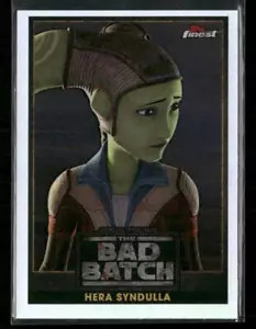 2022 Topps Finest Star Wars #BB-19 Hera Syndulla The Bad Batch - Picture 1 of 2