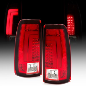 For 1999-2003 Chevy Silverado 1999-2007 Gmc Sierra Led Tail Lights Brake Lamps