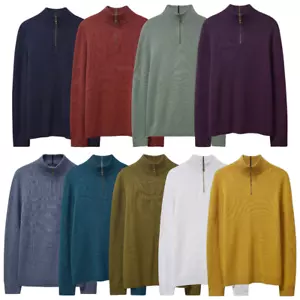 Mens White Stuff Newport Merino Wool Funnel Neck Jumper Sizes M - 2XL RRP £70 - Picture 1 of 28